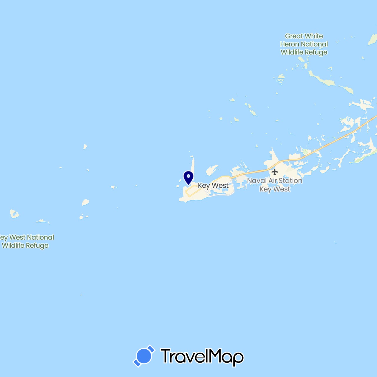 TravelMap itinerary: driving in United States (North America)